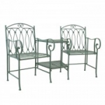 Aiapink lauaga MINT 155x68,5x91,5cm, sepis, antiikroheline