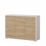 Idzczak Kummut FRIDA 01 2D4S (v&auml;rvid) Sonoma tamm valge