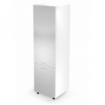 VENTO DL-60/214 k&otilde;rge alumine kapi esiosa: valge (2p=1tk) kapp sisseehitatud k&uuml;lmiku jaoks