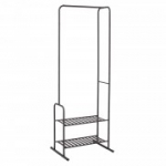 Riidepuu FELIX 62x46xH173cm, must