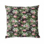 Padi SUMMER 45x45cm, flamingo mustal taustal