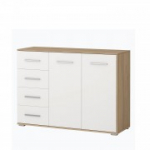 Kummut FRIDA 01 2D4S sonoma tamm/ valge