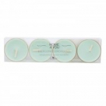 Teek&uuml;&uuml;nlad 4tk/pakk, ENERGISEERIV SIDRUGRASS, roheline (aroom - sidrunhein)