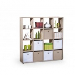 LUINI 16 raamaturiiul sonoma tamm (2p=1tk)