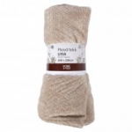 Plaid LIISA XL, 200x230cm, hele karamell