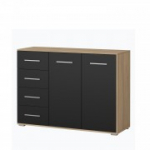 Idzczak Kummut FRIDA 01 2D4S Sonoma tamm / must