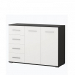 Idzczak Kummut FRIDA 01 2D4S (v&auml;rvid) Must Valge