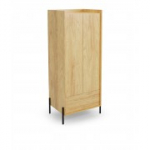 MOBIUS RIIDEKAPP 2D korpus: naturaalne hikkoripuu, fassaadid - naturaalne hikkoripuu (3p=1tk)