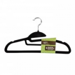 Lipsuhoidjaga riidepuu 3tk/komplekt, samet, must