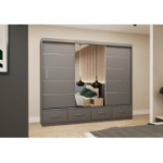 Riidekapp FLORENC 250 cm