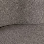 Tool LISBON 53,5x54xH81,5cm, iste ja seljatugi polsterdatud, kaetud tekstiiliga, v&auml;rvus: hall, mustad puidust jalad