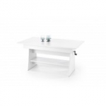 ERIKA t&otilde;stetav kohvilaud, v&auml;rvus: valge