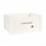 Puidust kast HOME&GARDEN-1, L- 41x31xH20cm, valge
