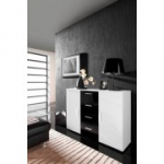 UNI kummut VALGE/MUST/VALGE L&Auml;IKIK