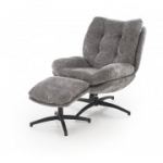 PESTO tugitool ottomani/kiikfunktsiooniga, v&auml;rvus: hall