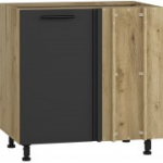 VENTO DN-100/82 Alumise nurga fassaad: antratsiit (1p=1tk)