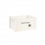 Puidust kast HOME&GARDEN-4, XS- 26x16xH13cm, valge