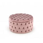 Pouf NUNEZ v&auml;rvus: roosa