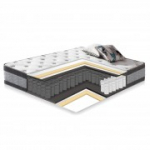 Vedrumadrats HARMONY DUO 90x200xH27cm, rullis