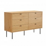 Kummut LINE 120x40xH75cm, tammekoorega
