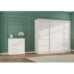 Riidekapp ALBA II ja kummut FRIDA 01 MINI