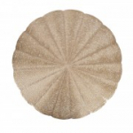 Lauamatt PIPPA D38cm, kuldne