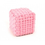 Pouf RUBIK heleroosa (1p=1tk)