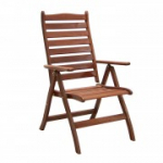 Tool BORDEAUX 60x68xH110cm, reguleeritav seljatugi, meranti