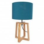 Laualamp WOODEN K44,5cm, sinine