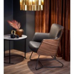 CHILLOUT lamamistool tumehall / ameerika p&auml;hkel / must (1p=1tk)