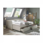 Kokkupandav sahtliga voodi valge 900/1800x200