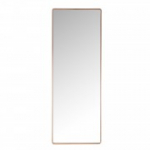 Peegel CRYSTAL 36x100x3,5cm, kaitsekilega, vasest terasraam