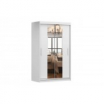 NEOMI 01 riidekapp (120 cm) peegliga