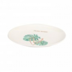 Taldrik TIME TO RELAX D21cm, valge/kuldne