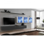 L&uuml;liti XVII seinapaneel, hall/valge