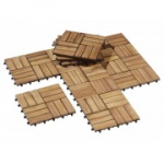 Teraslaud FINLAY 30x30x2cm, 11tk/0,99m2, puit: akaatsia, t&ouml;&ouml;tlus: &otilde;litatud