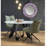 GIOVANI &uuml;marlaud, roheline marmor/must