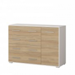 Idzczak Kummut FRIDA 02 1D4S (v&auml;rvid) Sonoma tamm valge