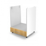 VENTO DP-60/82 alumine kapp sisseehitatud ahjule: mee tamme (1p=1tk) sahtel