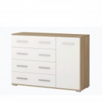 Idzczak Kummut FRIDA 02 1D4S (v&auml;rvid) Sonoma tamm valge