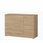 Kummut FRIDA 02 1D4S (135 cm) sonoma tamm