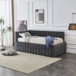 DERBY kaheinimesevoodi v&auml;ljat&otilde;mmatava alumise madratsiosaga, hall