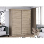 Riidekapp RICO 204 cm Sonoma tamm