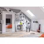 Komplekt Idzczak TOBI BIS BB 01 Valge