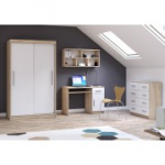 Komplekt Idzczak TOBI BIS SB 04 Sonoma tamm + valge