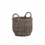 WICKER sangadega korv D34xH34cm, hall