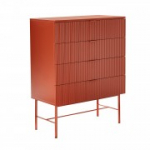 Kummut SEQUENCE 79x40xH100cm, s&uuml;gispruun