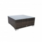 Diivanilaud SEVILLA UUS 71x71xH30cm, tumepruun