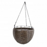 Rippuv istutusmasin WICKER D30xH20 / 64cm, hall
