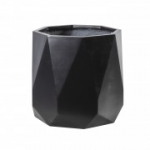 Lillepott SANDSTONE D55xH49cm, must